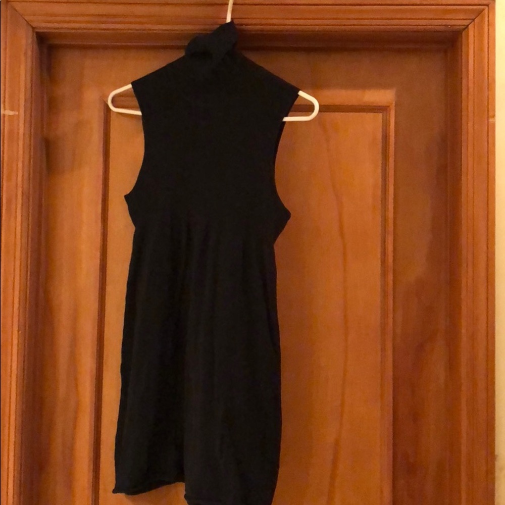 BCBG Black mini sweater dress